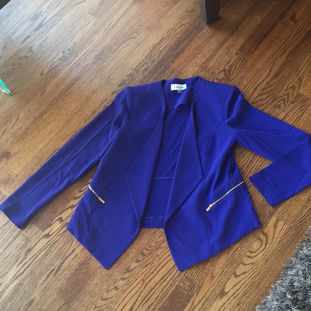 Calvin Klein Royal Blue Blazer